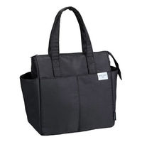岩崎工業 4ポケット保冷バッグ ランチバック ランチトート ランチバック LFー579 ブラック 1個