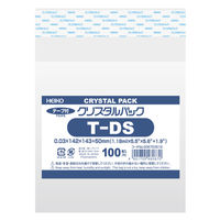 HEIKO ＯＰＰ袋　クリスタルパック Ｔ　ＤＳ 1セット(1袋(100枚入)×10)