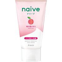 クラシエ ナイーブ メイクも落とせる洗顔フォーム 桃の葉ミニ 0000049545128 1個(45G)（直送品）