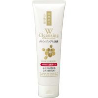 熊野油脂 四季折々 白椿油Wクレンジング洗顔フォーム 4513574008526 1個(190G)（直送品）