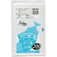 ジャパックス 保存袋フリーザー200枚 PRー15 4521684231154 1個(200枚)（直送品）