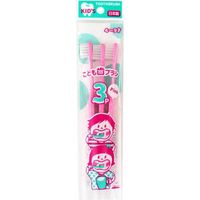 アヌシ 06ー229P こども歯ブラシ3Pピンク 4544434902449 1個(3本)（直送品）