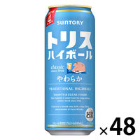 ウイスキー ハイボール トリスハイボール ＜やわらか＞ 500ml 缶 2ケース(48本)