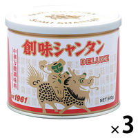創味シャンタンDELUXE　500g 3個 創味食品 中華調味料 万能調味料 プロ仕様