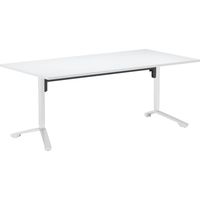 コクヨ 昇降フラップテーブル　イニシア　W1800×D900　ホワイト脚