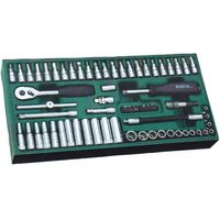66pcs1/4六角ソケットセット RS-09901 1セット SATA　Tools（直送品）