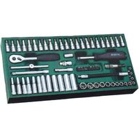 66pcs1/4六角ソケットセット RS-09901 1セット SATA Tools（直送品 