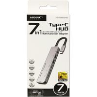 磁気研究所 Type-C接続 7 in 1 USBハブ　HDMI/SDカードリーダー HD-HUBV248 1台
