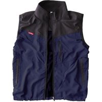 AIR VESTのみ（ファン無し） AD-1000 ネイビー×ブラック M　1着 日光物産（直送品）