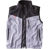 AIR VESTのみ（ファン無し） AD-1000 グレー×ブラック L　1着 日光物産（直送品）