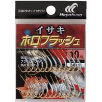 ハヤブサ BS301-12 バラ鈎 イサキ金 ホロフラッシュ　1袋（直送品）