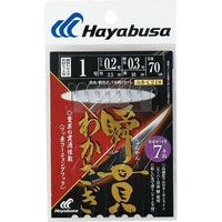 ハヤブサ C218-1.5-0.2 ワカサギ 秋田キツネ 7本鈎 1袋（直送品）