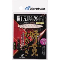 ハヤブサ C243-1.5-0.2 ワカサギ秋田キツネ7本オモリ付 1袋（直送品）