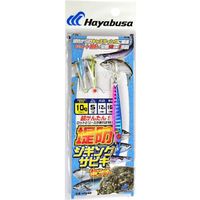 ハヤブサ HA280-30-1 堤防ジギングサビキ 2本鈎　1袋（直送品）