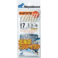 ハヤブサ HS434-7-2 北海道ニシン・イワシ 6本針　1袋（直送品）