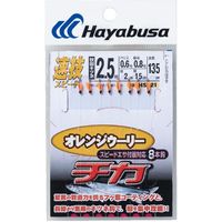 ハヤブサ HS521-3-0.6 速技 ウーリーフッ素 8本鈎 1袋（直送品）