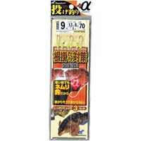 ハヤブサ NT533-9-1.5投釣+α根掛かり2本鈎3セット　1袋（直送品）