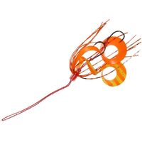 ハヤブサ SE186-2ネクタイフックスパイラル オレンジシュリンプ　1個（直送品）