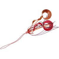ハヤブサ SE186-5ネクタイフックスパイラル バイトラッシュレッド　1個（直送品）
