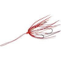 ハヤブサ SE187-1ネクタイフックツイン 赤海老　1個（直送品）