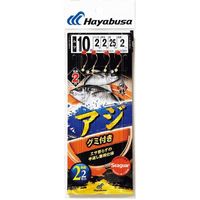 ハヤブサ SE337-11-3 アジ シーガー 2本鈎2セット　1袋（直送品）