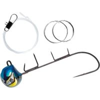 ハヤブサ SW410-40-1太刀魚テンヤ フック妖艶イワシ　1セット（直送品）