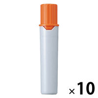 プロッキー 水性ペン 太・細ツイン 詰替カートリッジ 橙 10本 PMR70.4 三菱鉛筆 uni