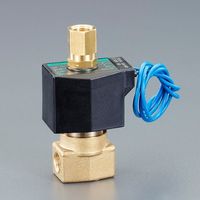 エスコ AC100V・Rc1/4”(2.3mm) 3方向電磁弁 EA153HK-5 1個（直送品）