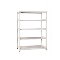 エスコ 1790x450x1800mm/150kg/5段 スチール棚 EA976DN-180B 1台(1個)（直送品）