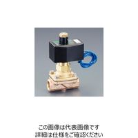 エスコ AC200V・Rc1/2” 2方向電磁弁(パイロットキック式) EA153HC-42 1個（直送品）