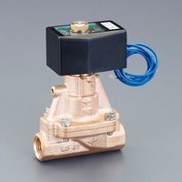 エスコ AC100V・Rc3/4” 2方向電磁弁(パイロット式) EA153HB-37 1個（直送品）