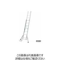 長谷川工業 ハセガワ スタビライザー付脚部伸縮式2連はしご ハチ型 LSS2-1.0
