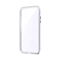 iPhone 11 Pro Max P[X KXA~P[X SHELL GLASS Aluminum wʃNAP[X Vo[iij