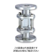 スリーエム工業 サイトグラス ランタン式 SUS304 10FG-3-04-80A 1個（直送品）