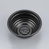 シーピー化成 丼容器 本体 丸丼特小 BF-360 黒 004468013 1セット（1200枚：50枚×24袋）