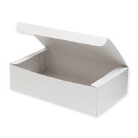 【ケース販売】SWAN 食品容器 鯛焼箱 10個用 白無地 004661247 1ケース(25枚入×12袋 合計300枚)（直送品）