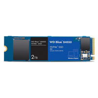 内蔵SSD 2TB NVMe M.2 ウエスタンデジタル WesternDigital WDS200T2B0C 1個