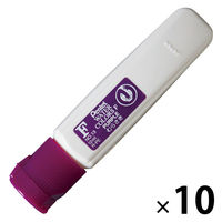 ぺんてる エフ水彩 ポリチューブ入り 単色 12ml むらさき 絵の具 10個 WFCT13