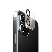 PGA iPhone 12 mini用 カメラレンズプロテクター PG-20FCLG01CL 1枚（直送品）