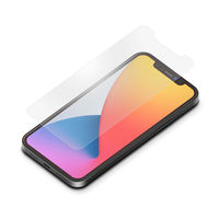 PGA iPhone 12 Pro Max用 ガイドフレーム付き 液晶保護ガラス ブルーライトカット/アンチグレア（直送品）