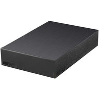 バッファロー 外付けHDD 4TB HD-LE4U3-BB USB3.2（Gen.1）対応 