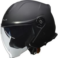 リード工業 FLX ジェットヘルメット マットブラック L 151035 1個（直送品）