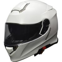 リード工業 REIZEN モジュラーヘルメット ホワイト M 151097 1個（直送品）