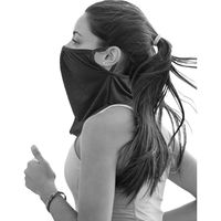 ヤマショウ Laccuマスク ブラック YMS-005BK 1箱(10個入)（直送品）