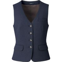 ボンマックス BONOFFICE ベスト ネイビー 21号 AV1277-8-21（直送品）