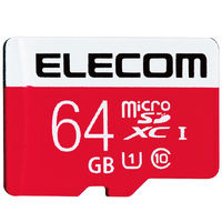 メモリーカード microSDXCカード 64GB NINTENDO SWITCH検証済 GM-MFMS064G エレコム 1個
