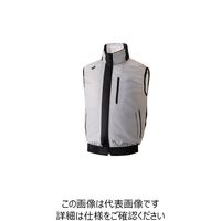 アタックベース 050 The tough 空調風神服 ベスト グレー 3L 050-07-3L 1着（直送品）