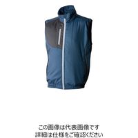 アタックベース 060 The tough 空調風神服 ベスト ネイビー 3L 060-02-3L 1着（直送品）