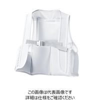 アタックベース アイスパックベスト グレー 3L 保冷剤5個セット 008-07-3L-9995 1セット（直送品）
