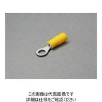 ニチフ端子工業 ニチフ 環境配慮形絶縁被覆付丸形端子 TMEX 1.25ー4MーYEL 1箱(100ケ)（直送品）